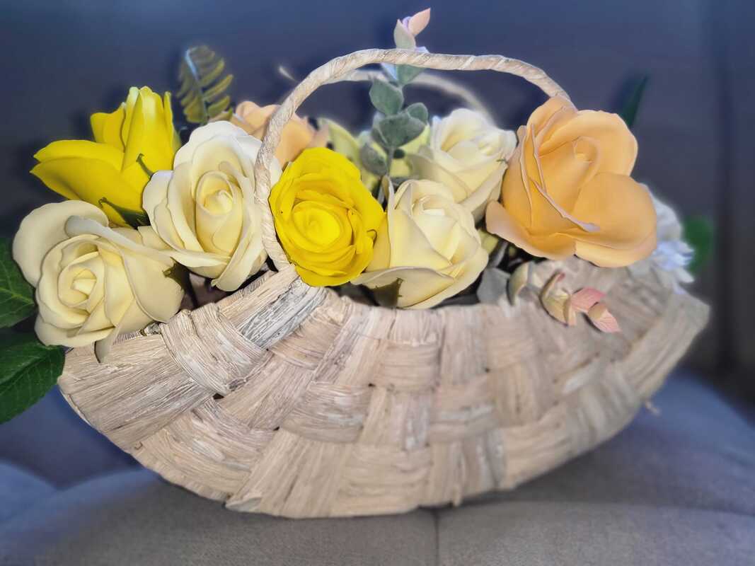Basket of Roses Picture